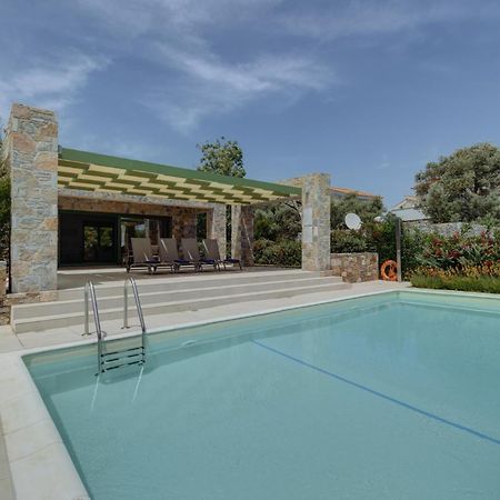 Вілла Ouzo Stone House 1 With Private Pool Plomari Екстер'єр фото